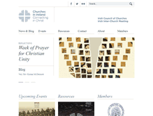 Tablet Screenshot of irishchurches.org